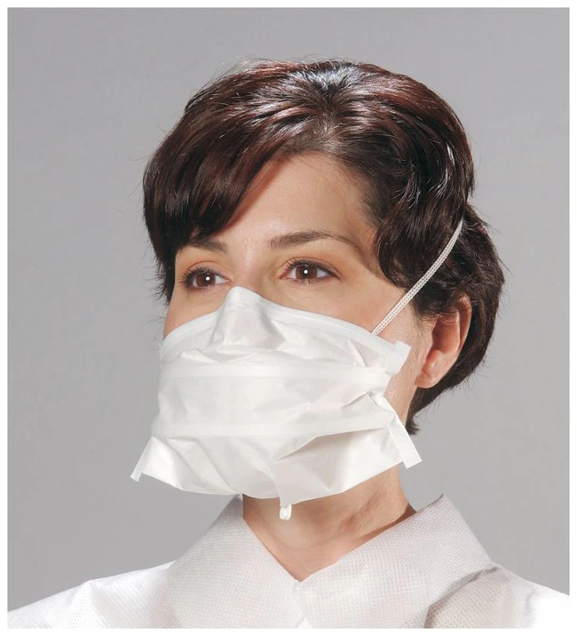 9608 Alpha ProTech® White Cleanroom Packed  Critical Cover® PFL® Masks w/ Magic Arch® & Twist Seal® (Headband)